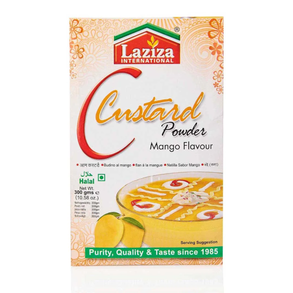 [GRO10783] Laziza Custard Mango Powder 300Gms