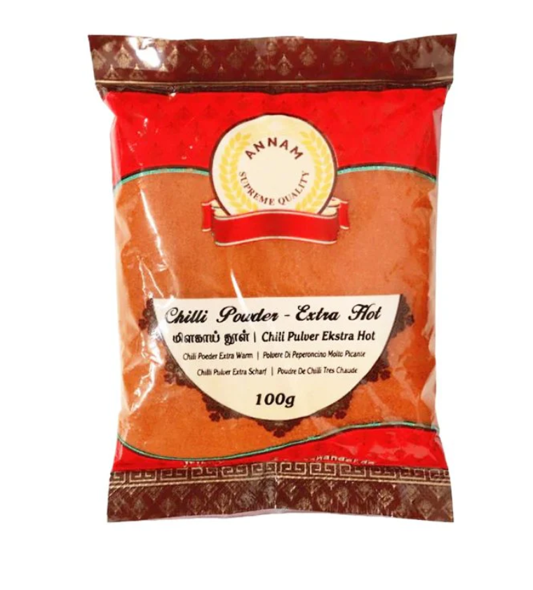 [GRO7588] Annam Chilli Powder Extra Hot 100Gms