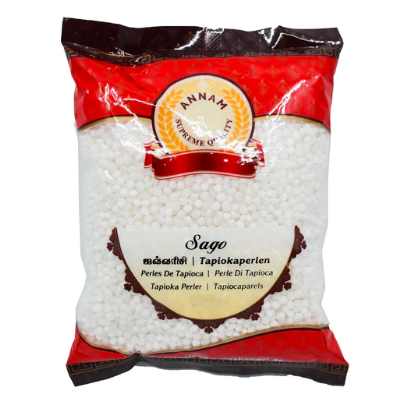 Annam Tapioka Sabudana Sago Small 250Gms