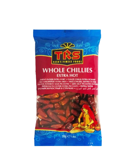 Trs Eye Bird Extra Hot Chillies Whole 400Gms