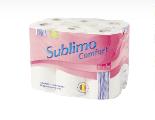 [PAP13300] Sublimo Toilet Paper 12Pcs