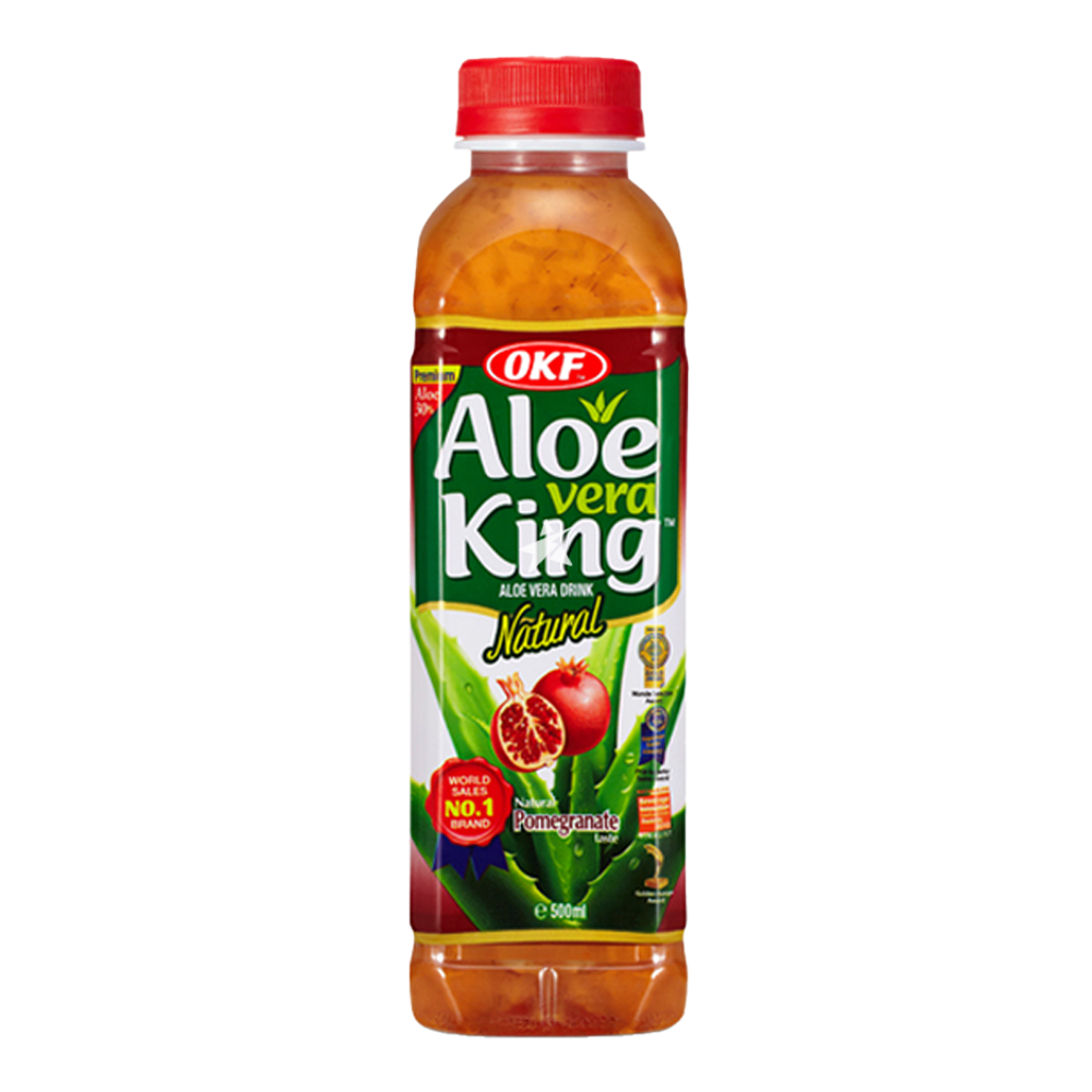 Okf Aloe Vera Drink Pomegrante 500Ml