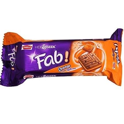 [COO11935] Parle Chocolate&Orange Cookies Fab Hide & Seek 112Gms