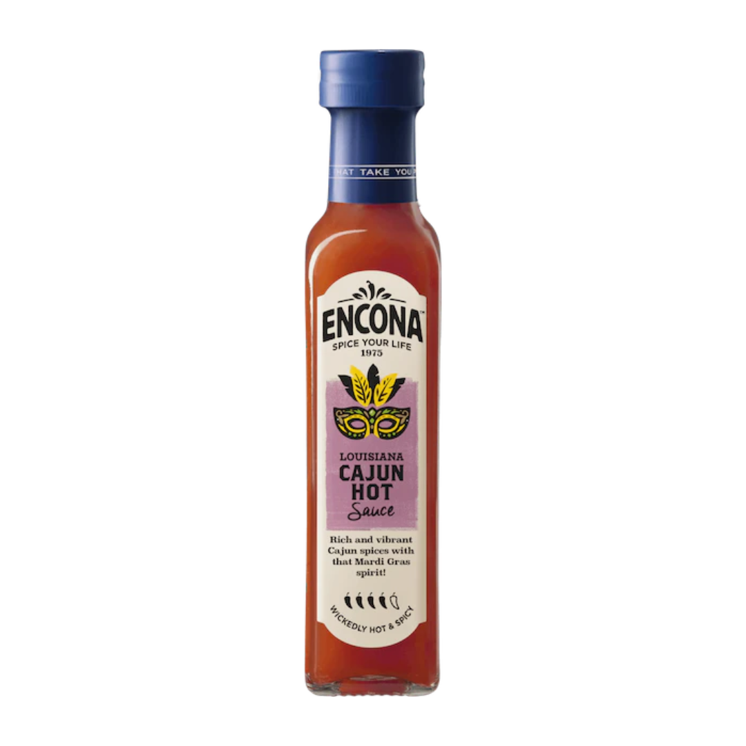 [SAU9248] Encona Cajun Hot Sauce 142Ml