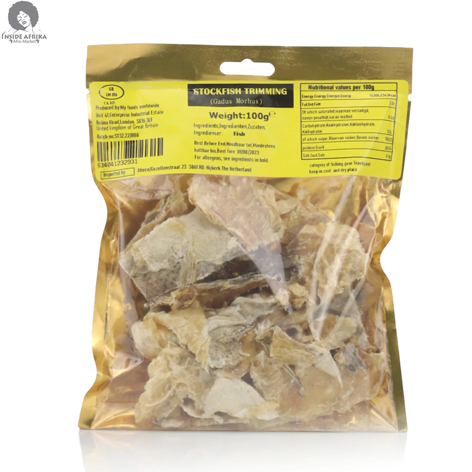 [FIS13292] Stockfish Trimmings 100Gms