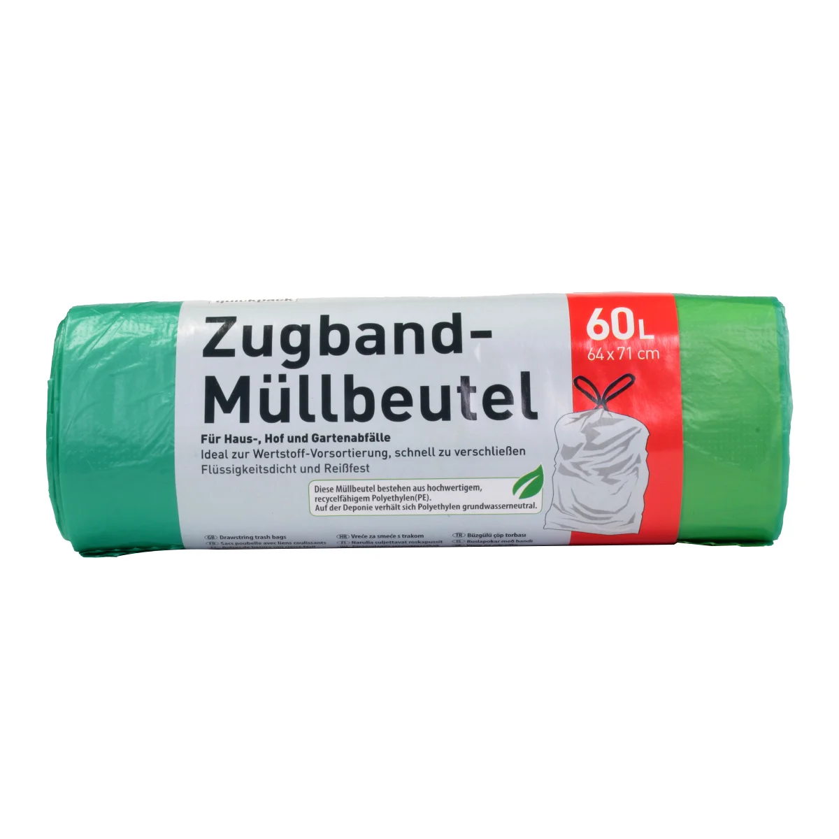 60L Mullbeutel Plastic Bag