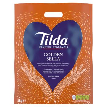 [RIC13648] Tilda Golden sella Basmati rice 5Kgs