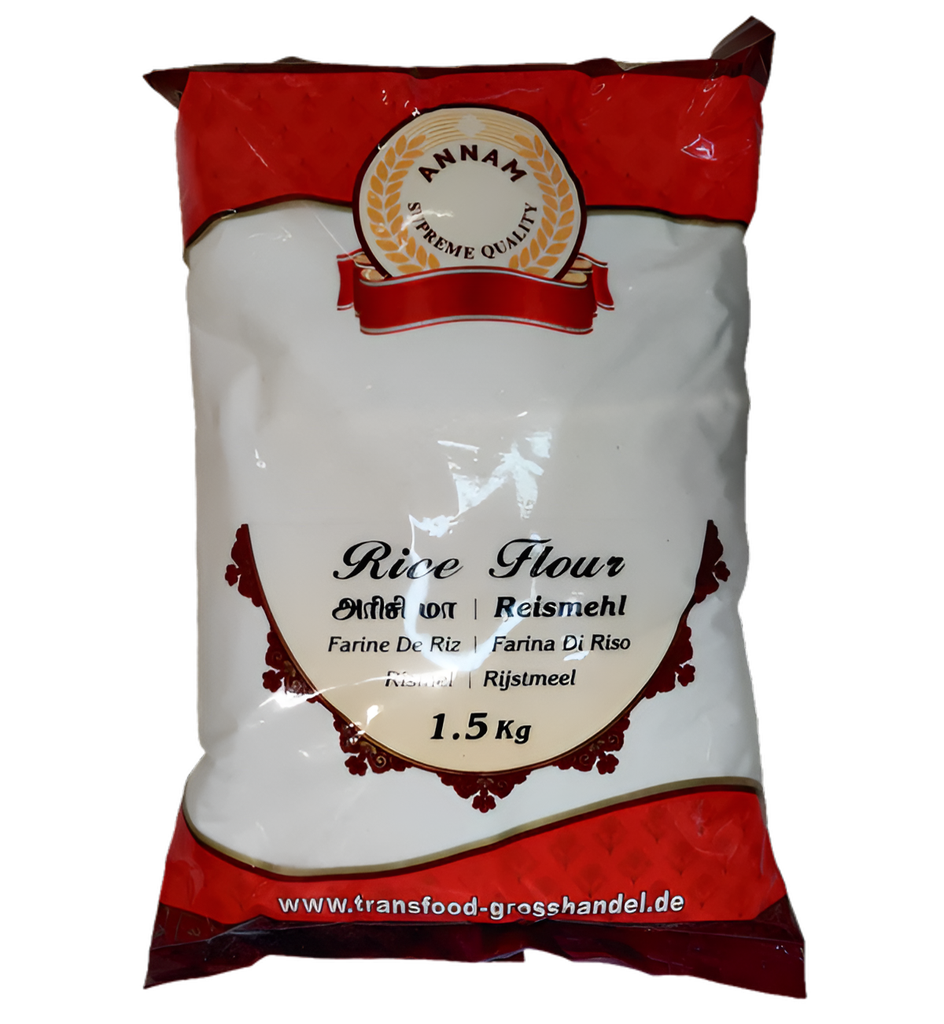 Annam White Rice Flour 1.5Kg Un Roasted