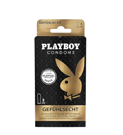 [HEA12278] Playboy Condoms 8stuck