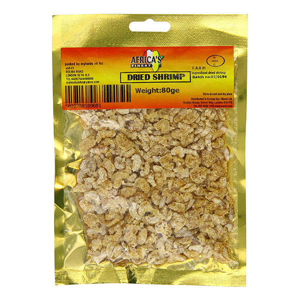 Africa Finest Dried Shrimp 80Gms