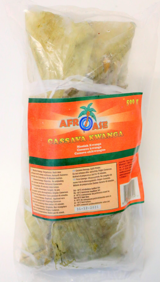 [GRO7350] Afroase Chikwangue Kwanga 500Gms