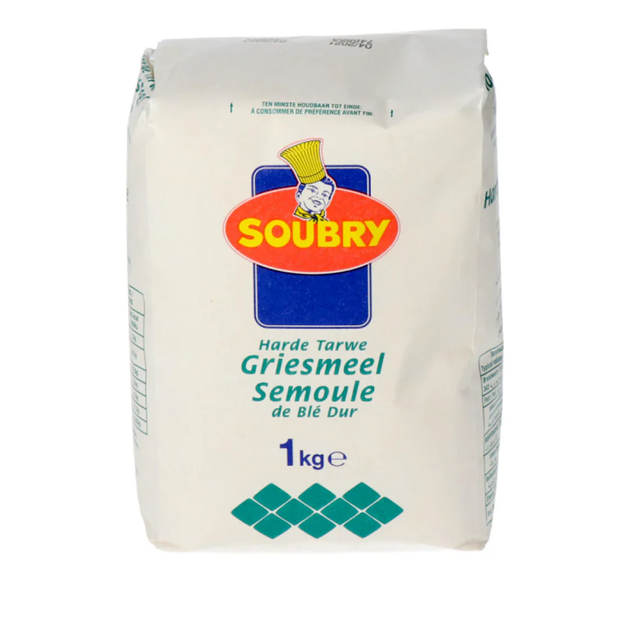 [FLO13227] Soubry Semolina Wheat 1Kg