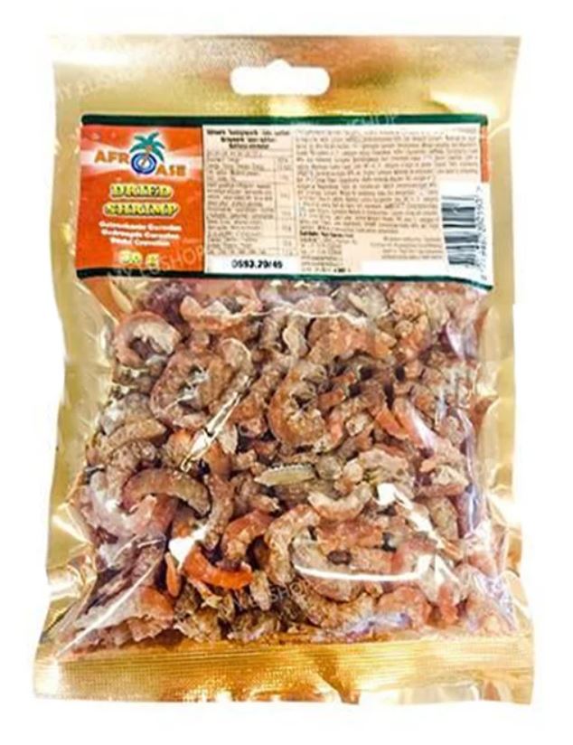 Afroase Dried Shrimps 80Gms