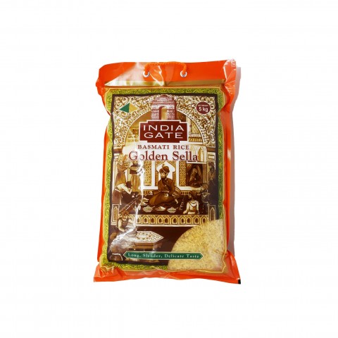 India Gate  Basmati Rice Golden Sella 5Kg