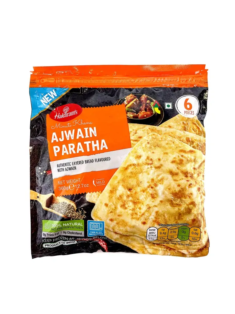 Haldiram's Ajwain Paratha 6Pcs