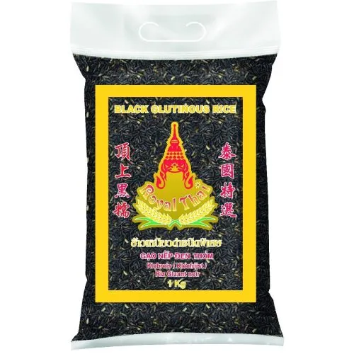 [RIC12658] Royal Thai Black Glutinous Rice 1 Kg