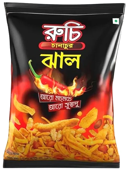 [SNA12722] Ruchi Chanachur Hot 140Gms