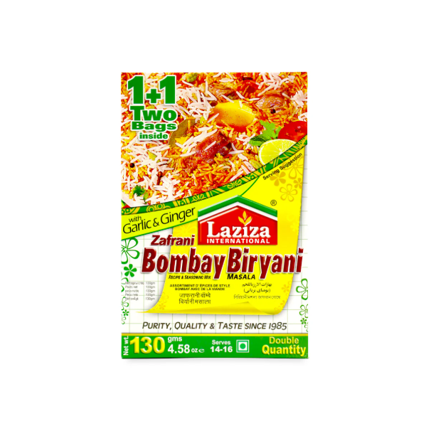 [GRO10774] Laziza Bombay Biryani Masala 130Gms