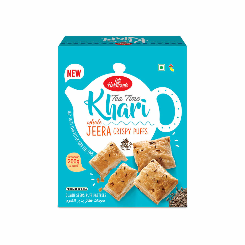 Haldiram Khari Puff Jeera 200Gms