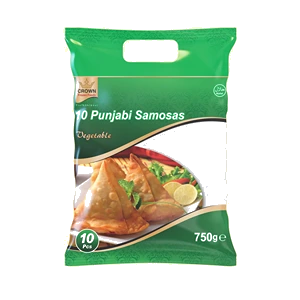 Crown Pun. Samosa Vegetables 10Pcs 750Gms