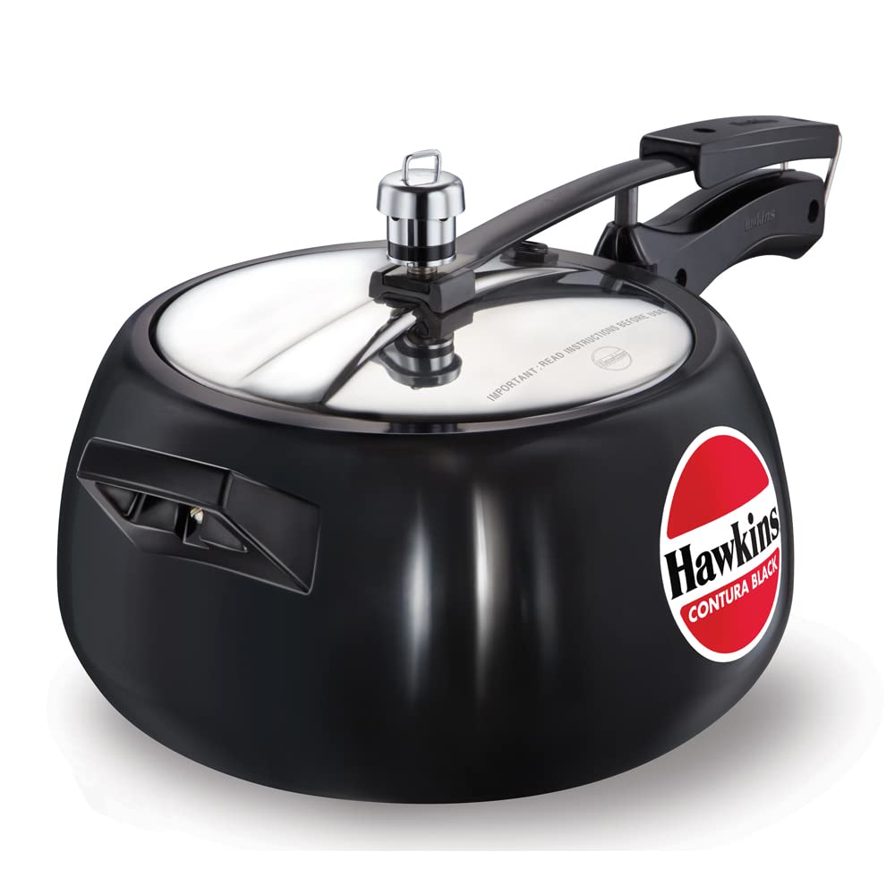 Hawkins 1Ltr Black Cooker