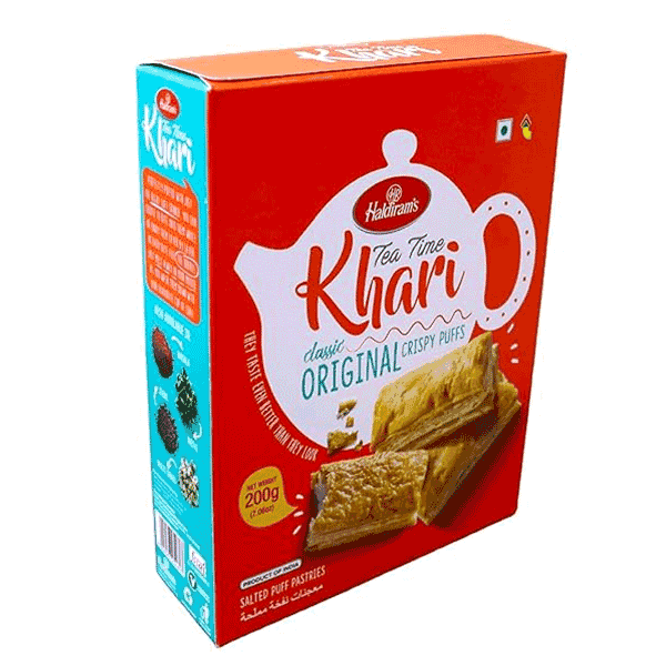Haldiram Khari Puff Plain (Original) 200Gms