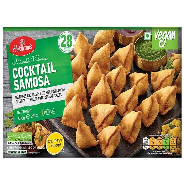 [FOO9814] Haldiram Cocktail Samosa 28Pcs
