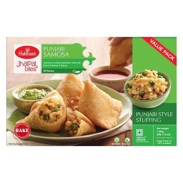 [FOO9926] Haldiram Punjabi Samosa 20Pcs