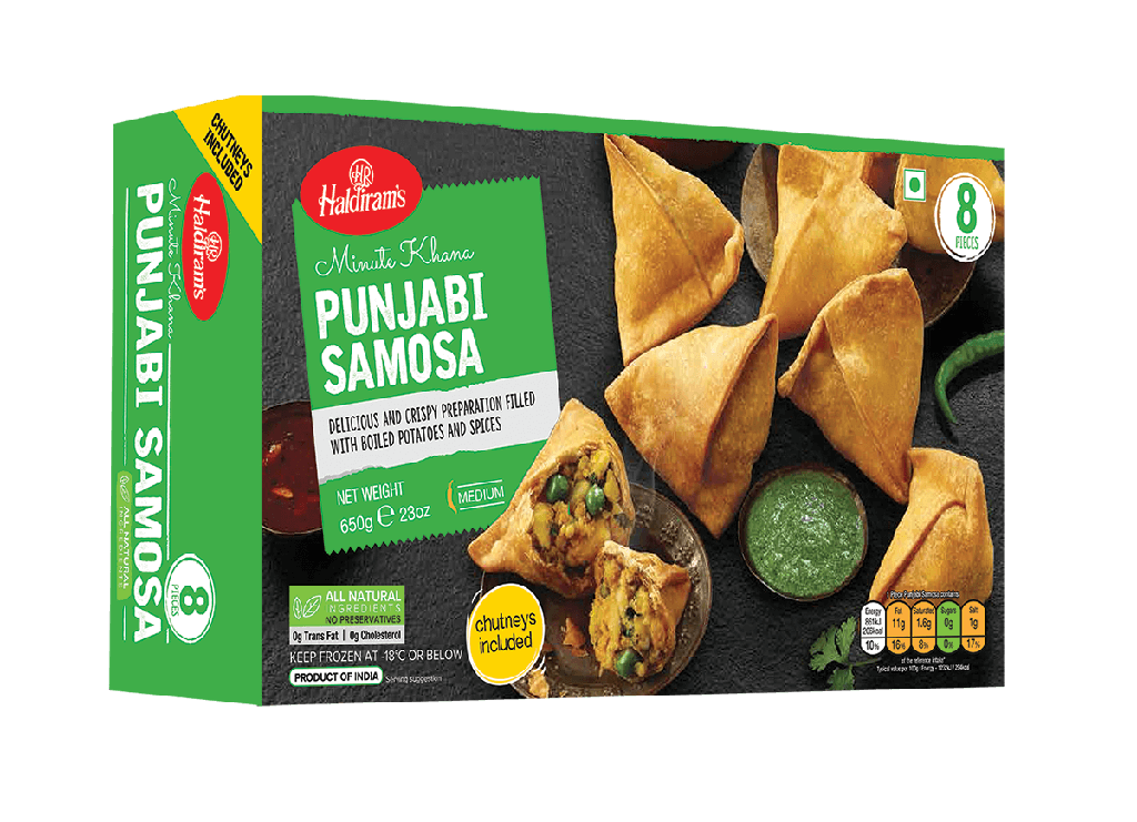 [FOO9927] Haldiram Punjabi Samosa 8Pcs