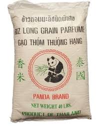 Panda Extra LongGrain Perfumed Rice 40Lbs