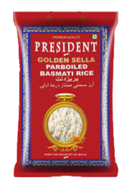 President Basmati Rice Golden Sella 5Kgs