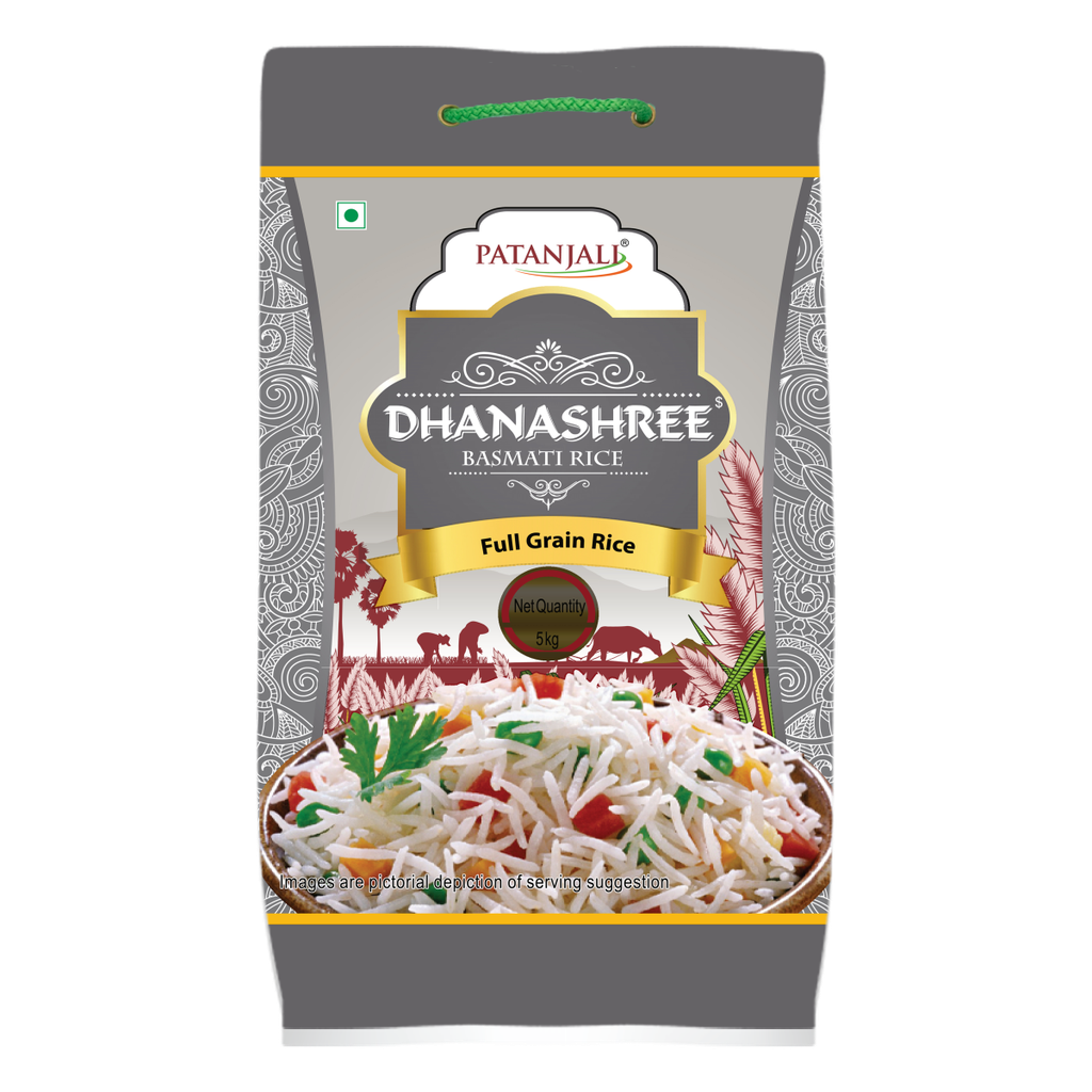 Patanjali Djanashree Basmati Rice 5Kg