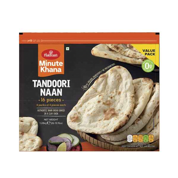 Haldiram Tandoori naan 1.28Kg