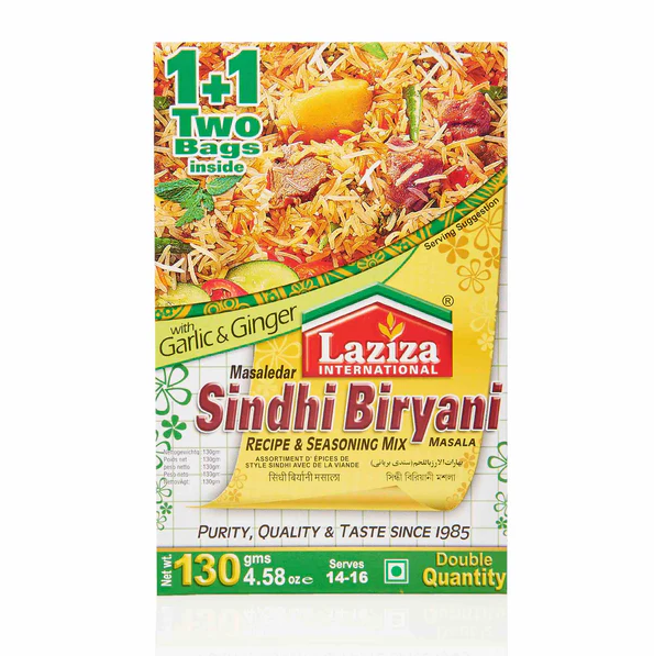 Laziza Sindhi Biryani Masala 130Gms