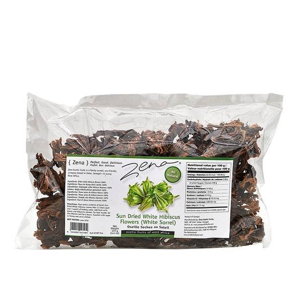 [SPI14197] Zena White/Blanc Hibiscus 125Gms
