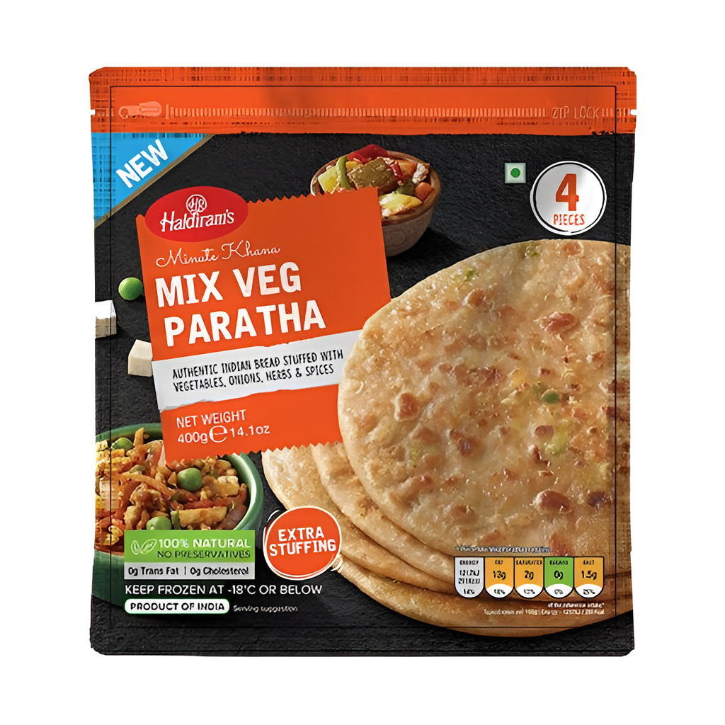 Haldiram Mix Veg Paratha 400Gms