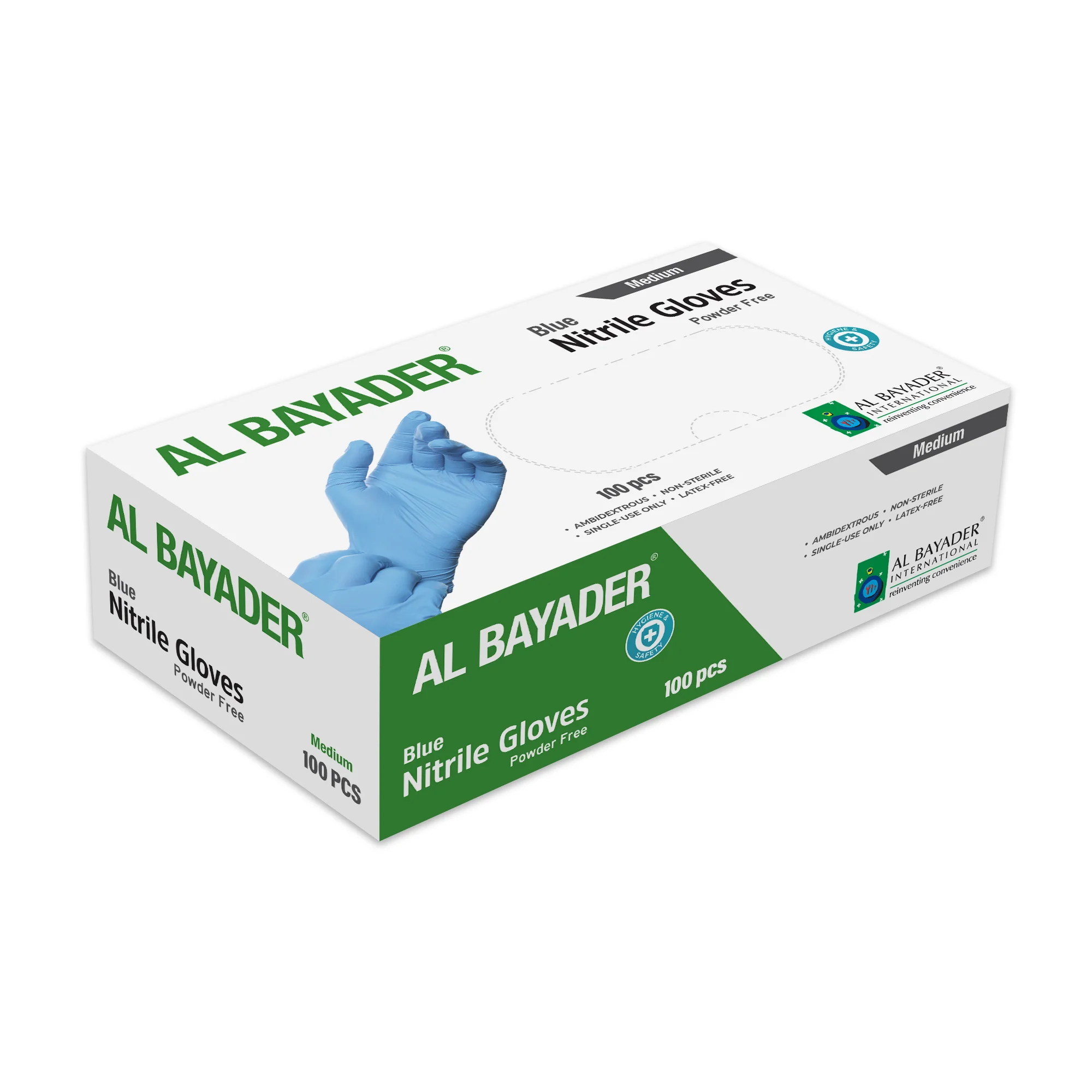 Nitrile Medium 100Pcs