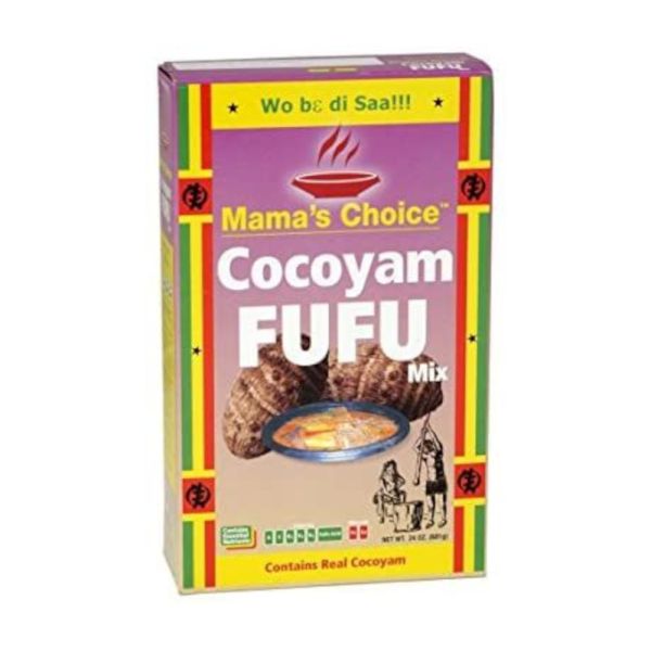 [MIX9476] Mamas Choice Cocoyam Flour Fufu 624Gms