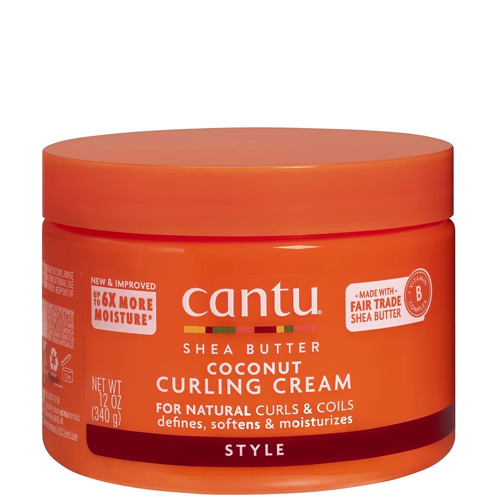 Cantu S/B Nat. Coco Curling Cream 340Gm