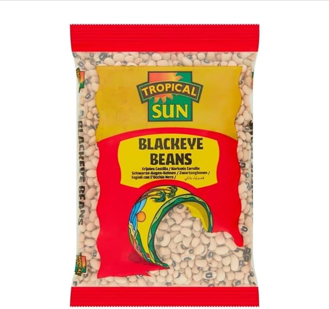 [BEA13705] Tropical Sun Blackeye Beans 500Gms