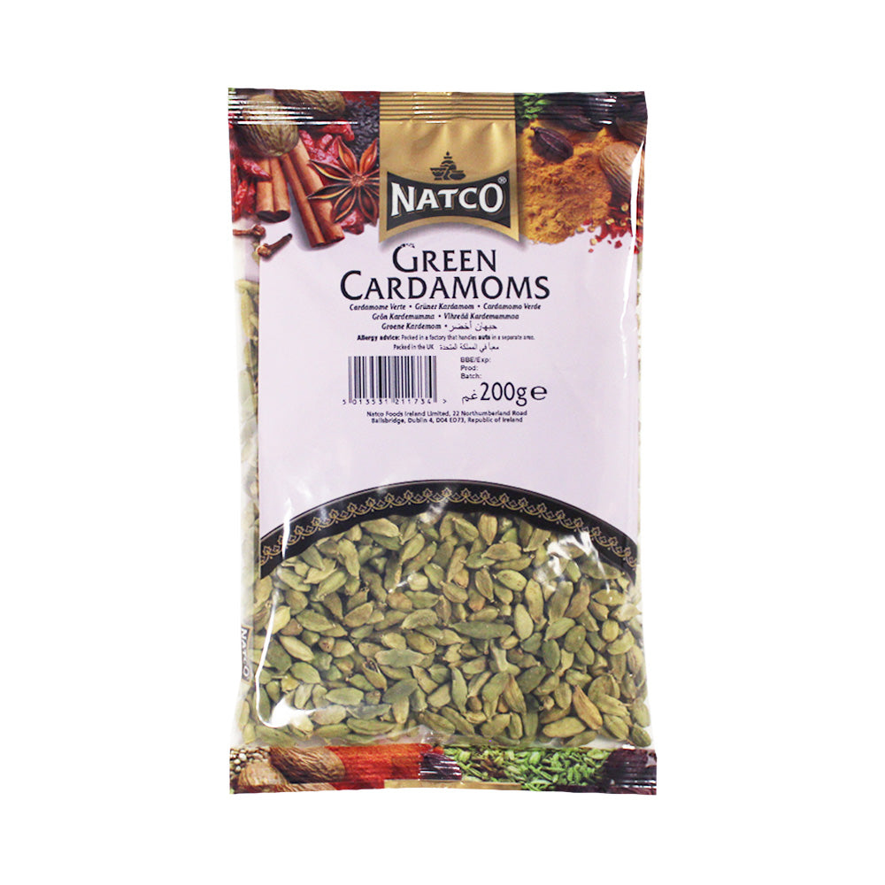 [WHO11516] Natco Green Cardamoms 200Gms