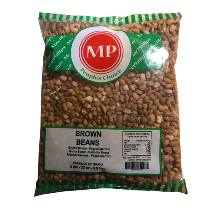 [BEA11436] Mp Brown Beans 910Gms
