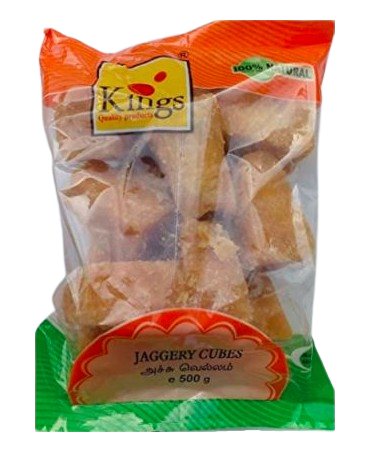 [SWE10555] Kings Jaggery Cubes 500Gms