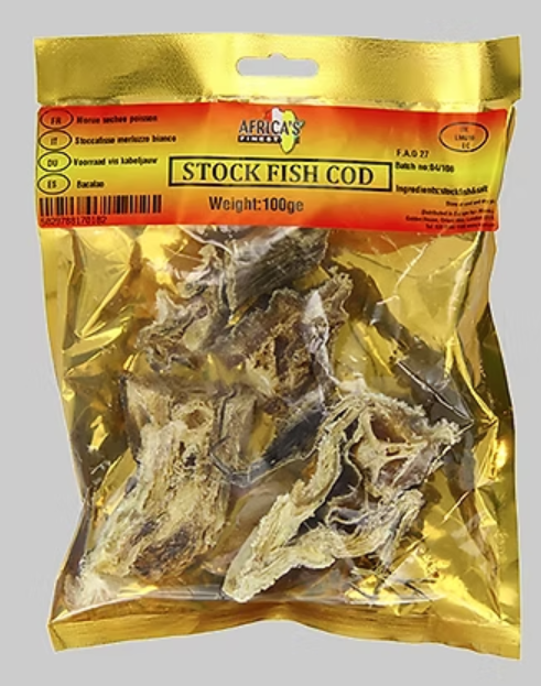 Dried Stock Fish Cod 100Gms