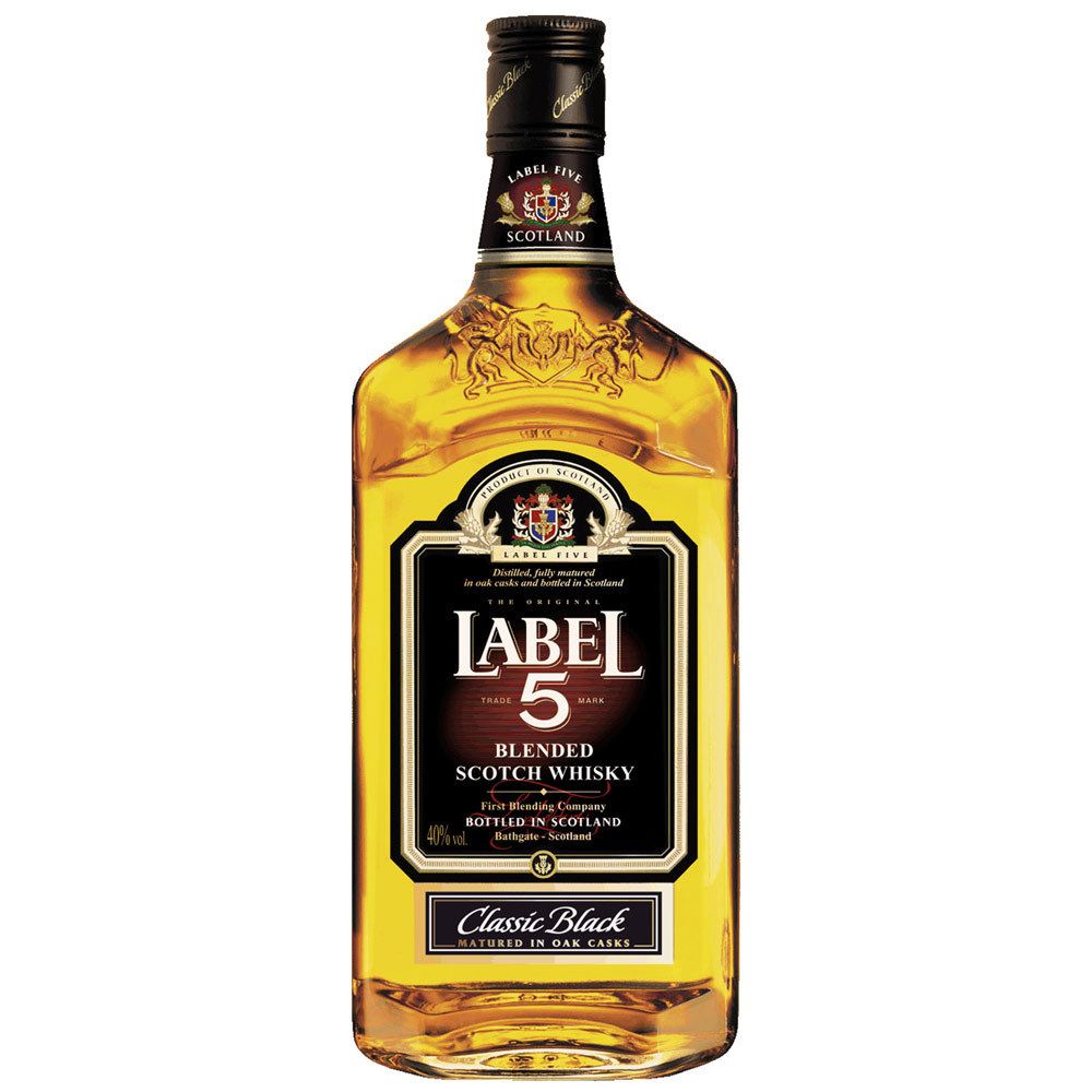 Label 5 Scotch whisky