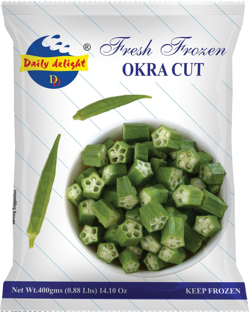Okra Cut 400Gm