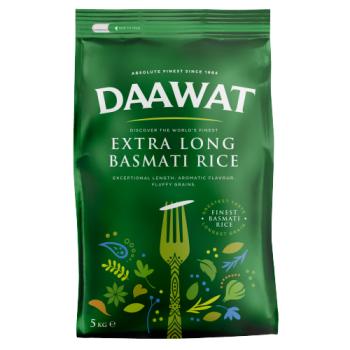 Daawat Extra Long 5Kg (gren Bag)