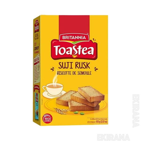[COO8305] Britannia Suji Rusk Toast 610Gms