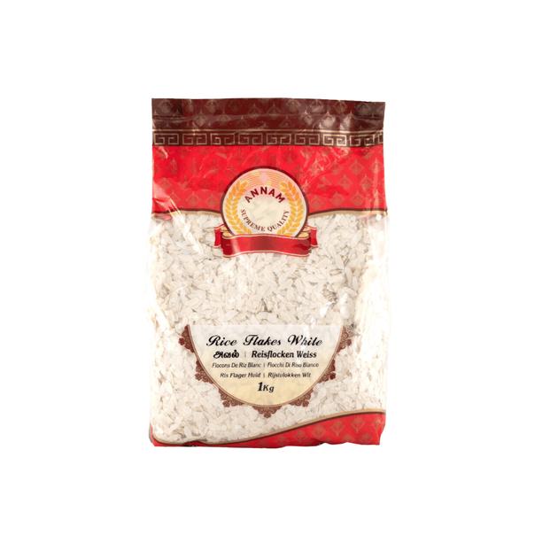 Annam Rice Flakes (Medium White) 1Kg
