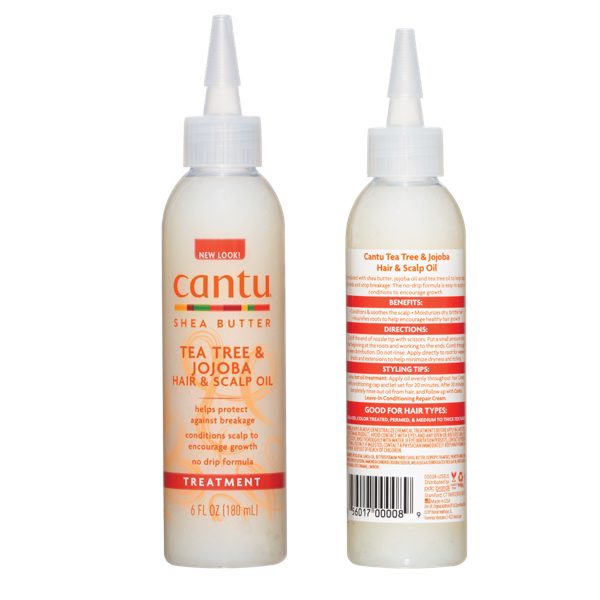 Cantu Tea Tree N Jojoba Oil 180Ml